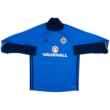 2015-16 Northern Ireland adidas Sweat Top - 8/10 - (M)