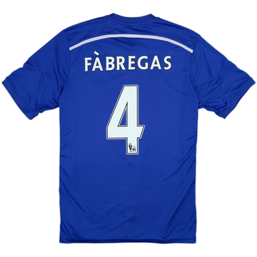 2014-15 Chelsea Home Shirt Fabregas #4 - 10/10 - (M)