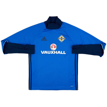 2015-16 Northern Ireland adidas Sweat Top - 8/10 - (M)