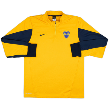 2013-14 Boca Juniors Nike 1/4 Zip Top de entrenamiento - 8/10 - (L)