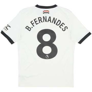 2024-25 Manchester United Third Shirt B.Fernandes #8 - 7/10 - (XL.Boys)