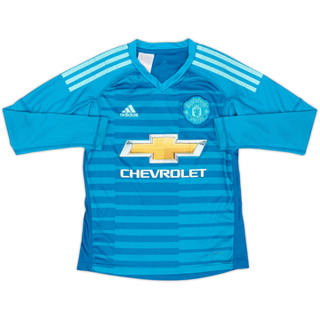 2018-19 Manchester United Home GK Shirt - 6/10 - (S.Boys)