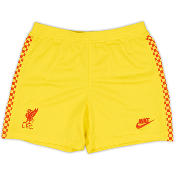 2021-22 Shorts de la tercera equipación del Liverpool - 9/10 - (M. Niños)
