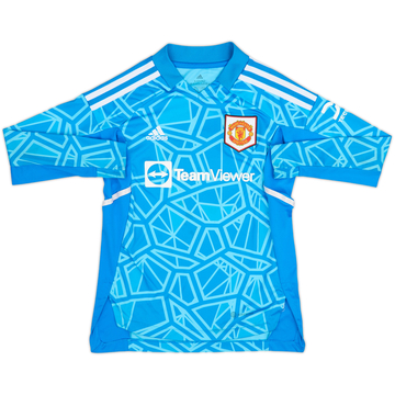2022-23 Manchester United GK Shirt - 8/10 - (M.Boys)