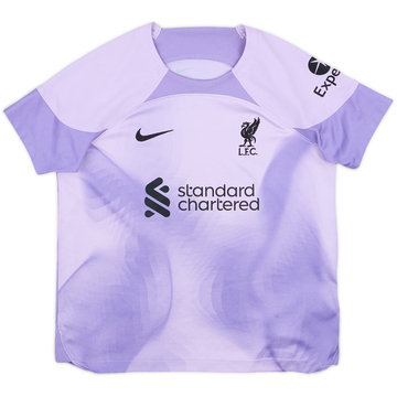 2022-23 Liverpool GK S/S Shirt - 8/10 - (6-7 Years)