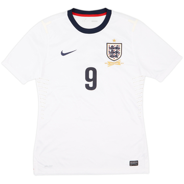 2013 England 150th Anniversary Player Issue Home Shirt #9 - 8/10 - (L)