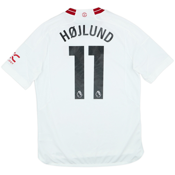 2023-24 Manchester United Third Shirt Højlund #11 - 9/10 - (XL.Boys)