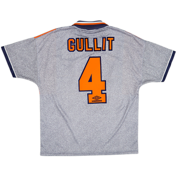 1994-96 Chelsea Away Shirt Gullit #4 - 9/10 - (L)