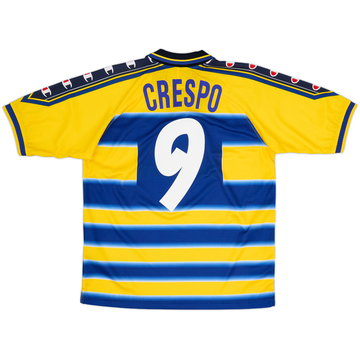 1999-00 Parma Home Shirt Crespo #9 - 8/10 - (S)