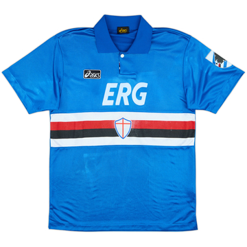 1992-94 Sampdoria Home Shirt #14 - 8/10 - (L)