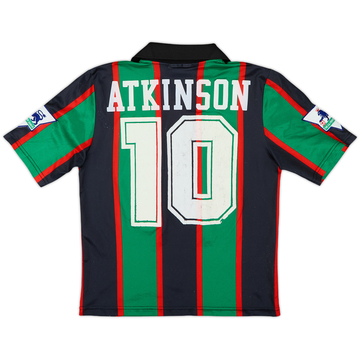 1993-95 Aston Villa Away Shirt Atkinson #10 - 6/10 - (L.Boys)
