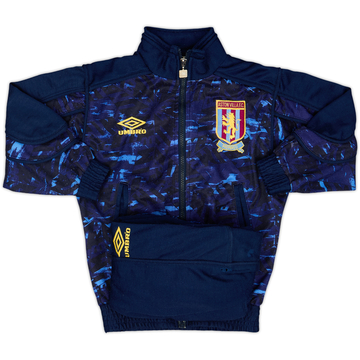 1992-93 Aston Villa Umbro Tracksuit - 8/10 - (S.Boys)