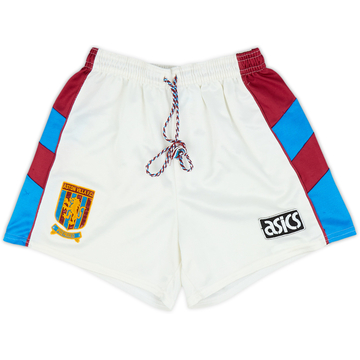 1993-94 Aston Villa Pantalones cortos de local - 8/10 - (L.Niños)