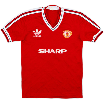 1986-88 Manchester United Camiseta de local - 9/10 - (L.Niños)