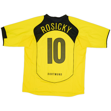 2004-05 Borussia Dortmund Home Shirt Rosicky #10 - 8/10 - (XL)