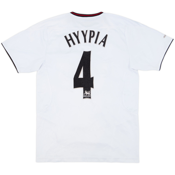 2003-04 Liverpool Away Shirt Hyypia #4 - 7/10 - (XL.Boys)