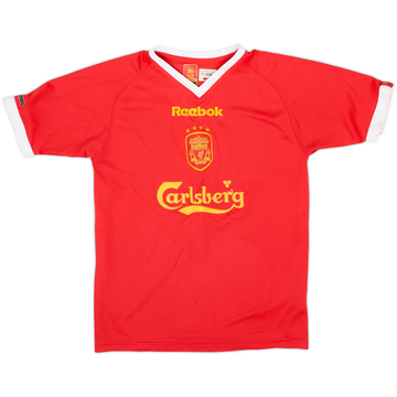 2001-03 Liverpool CL Shirt - 10/10 - (M.Boys)