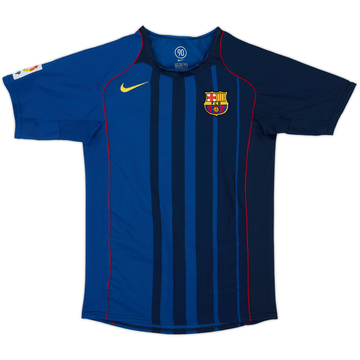 2004-05 Barcelona Away Shirt - 8/10 - (L.Boys)
