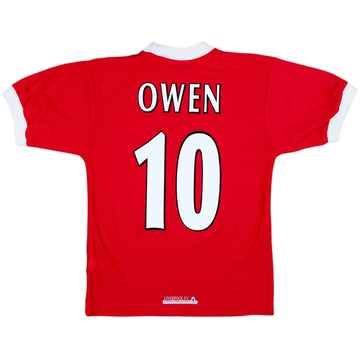1998-00 Liverpool Home Shirt Owen #10 - 8/10 - (S)