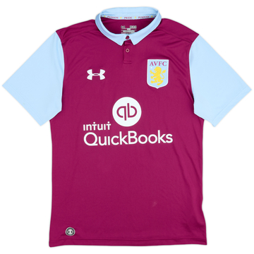 2016-17 Aston Villa Home Shirt - 8/10 - (M)