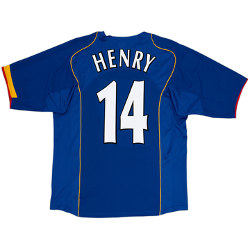 2004-06 Arsenal Away Shirt Henry #14 - 7/10 - (L)