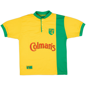 1999-01 Norwich Home Shirt - 8/10 - (S)