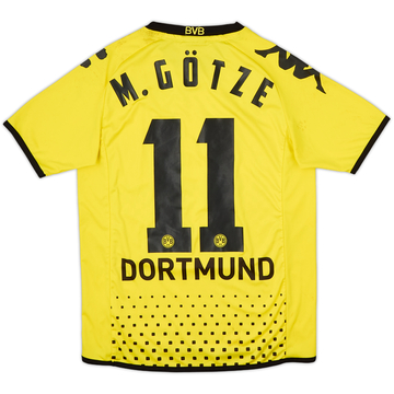 2011-12 Borussia Dortmund Home Shirt M. Gotze #11 - 6/10 - (L.Boys)