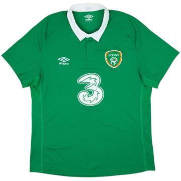 2014-16 Ireland Home Shirt - 6/10 - (XL)