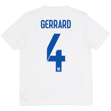 2014-15 England Camiseta Local Gerrard #4 - 8/10 - (XL.Niños)