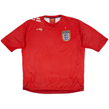 2006-08 England Away Shirt - 4/10 - (XL)