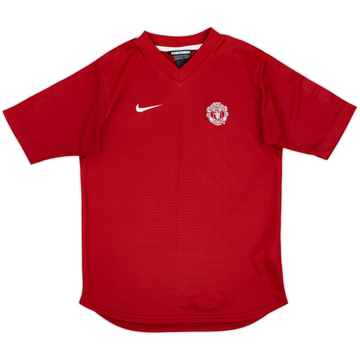 2002-03 Manchester United Nike Training Shirt - 9/10 - (M.Boys)