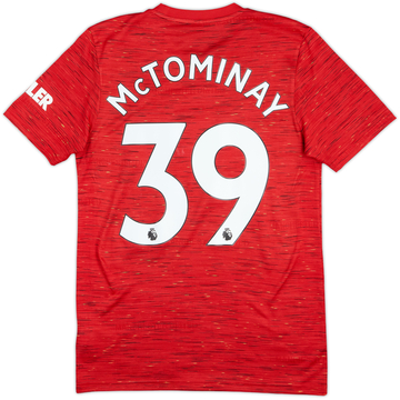 2020-21 Manchester United Home Shirt McTominay #39 - 6/10 - (S)