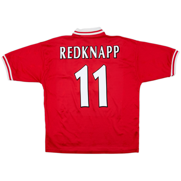 1996-98 Liverpool Home Shirt Redknapp #11 - 7/10 - (XL)