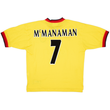 1997-99 Liverpool Away Shirt McManaman #7 - 8/10 - (L)