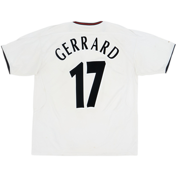 2003-04 Liverpool Away Shirt Gerrard #17 - 6/10 - (L)