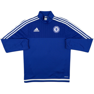 2015-16 Chelsea adidas Cierre de 1/4 Top de Entrenamiento - 8/10 - (S)