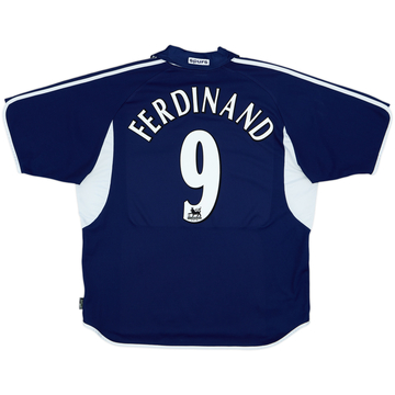 2000-01 Tottenham Away Shirt Ferdinand #9 - 8/10 - (XL)