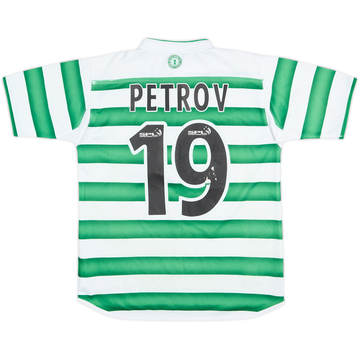 2003-04 Celtic Home Shirt Petrov #19 - 5/10 - (L.Boys)
