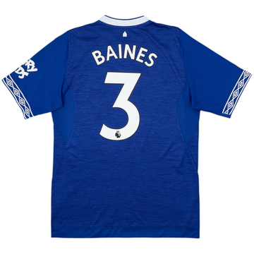 2018-19 Everton Home Shirt Baines #3 - 10/10 - (M)