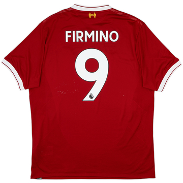 2017-18 Liverpool 125 Years Home Shirt Firmino #9 - 5/10 - (L)