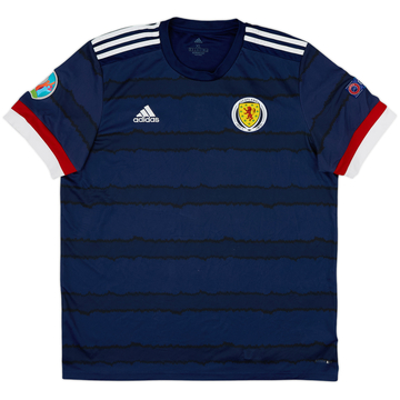 2020-22 Scotland Home Shirt - 6/10 - (XL)