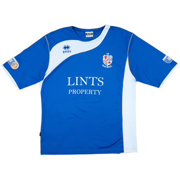 2008-09 Cowdenbeath Match Issue Home Shirt #8