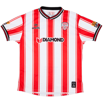 2024-25 Derry City Home Shirt - 10/10 - (XL)