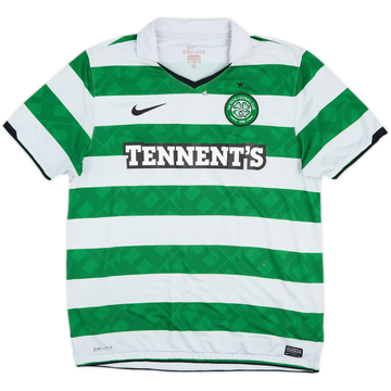 2010-12 Celtic Home Shirt - 3/10 - (L)