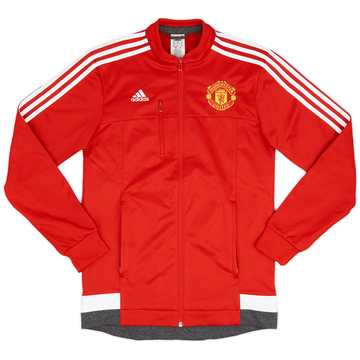 2015-16 Manchester United adidas Track Jacket - 9/10 - (S)