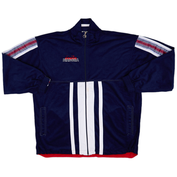 1994-95 Belgium Diadora Fleece Track Jacket - 9/10 - (L)