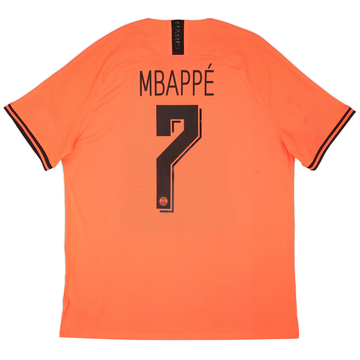 2019-20 Paris Saint-Germain x Air Jordan Authentic Away Shirt Mbappe #7