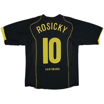 2004-05 Borussia Dortmund Away Shirt Rosicky #10 - 8/10 - (L)