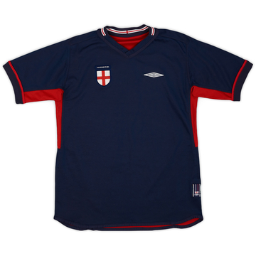 2002-04 England Away Shirt - 8/10 - (L.Boys)