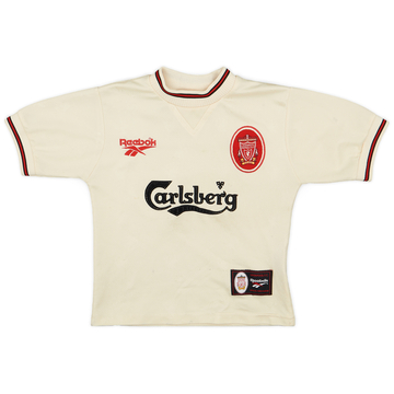1996-97 Liverpool Away Shirt - 7/10 - (S.Boys)